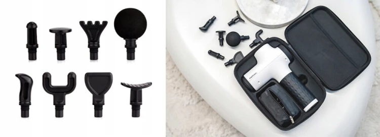 OUTLET Masażer ręczny Gun MEDIVON Gun Relix + Pokrowiec 9w1
