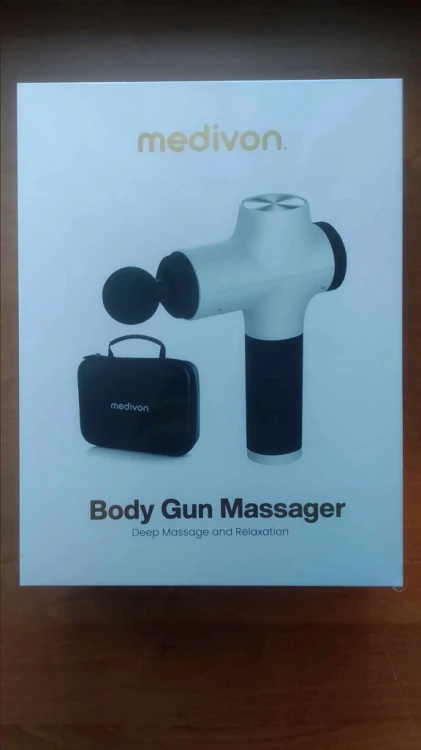OUTLET Masażer ręczny Gun MEDIVON Gun Relix + Pokrowiec 9w1