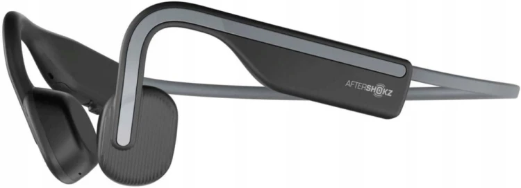 OUTLET Słuchawki bezprzewodowe z przewodnictwem kostnym Shokz OpenMove S661 Gray