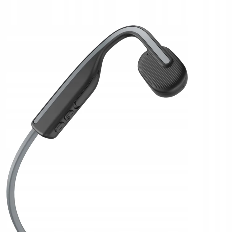 OUTLET Słuchawki bezprzewodowe z przewodnictwem kostnym Shokz OpenMove S661 Gray