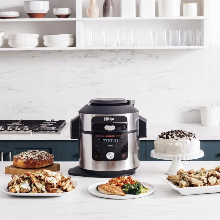 OUTLET NINJA Multicooker 12 in1 Smart Foodi MAX srebrny