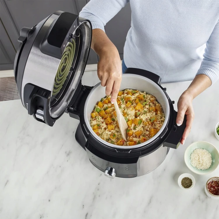 OUTLET NINJA Multicooker 12 in1 Smart Foodi MAX srebrny