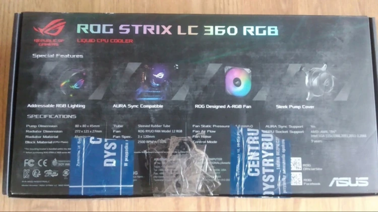OUTLET Chłodzenie wodne Thermaltake CL-W158-PL12SW-A