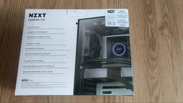 OUTLET Chłodzenie wodne NZXT Kraken 120 mm RGB