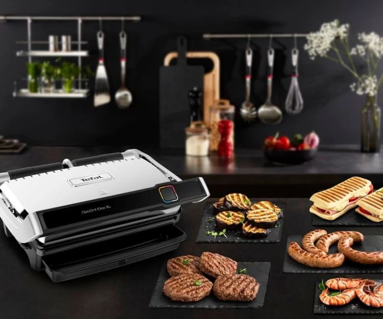 OUTLET Grill elektryczny TEFAL Optigrill XL GC760D Opiekacz składany
