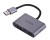 OUTLET Unitek V1304A Adapter USB-A na HDMI + VGA FullHD
