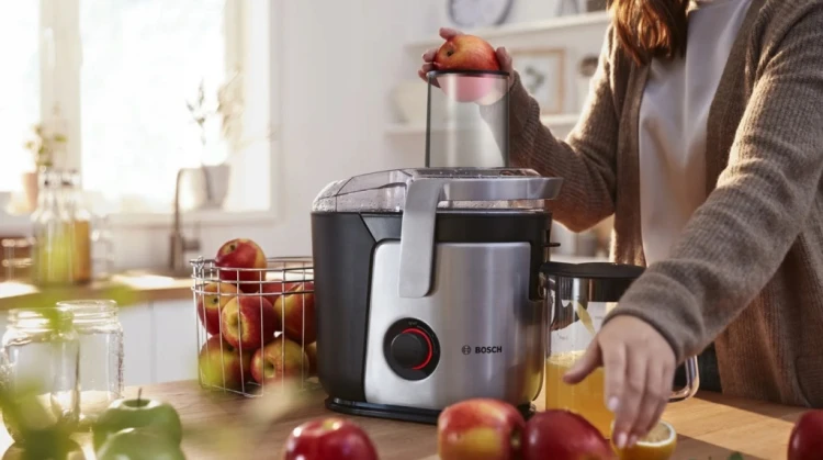 OUTLET Sokowirówka Bosch MES4000 1000W 3L blokada kapania pojemnik na sok