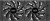 Chłodzenie wodne Silver Monkey SNOWY BLACKOUT 240 2x120 mm