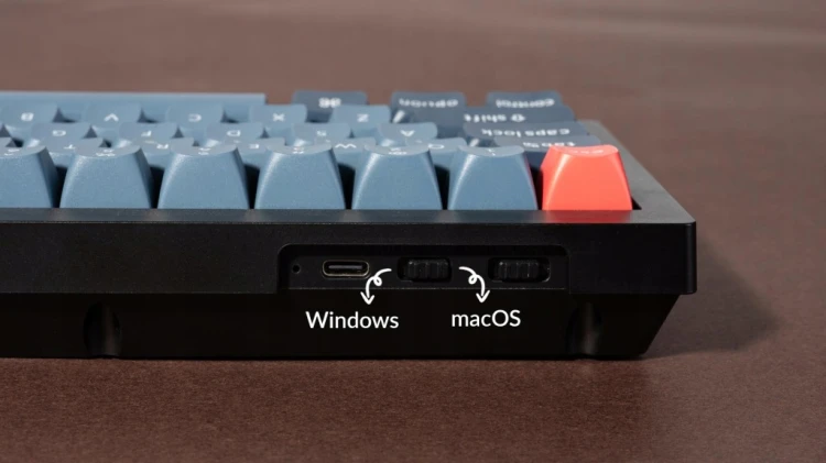 Keychron V3 Max Gateron Jupiter Banana Win/MacOS RGB TKL V3M-D4