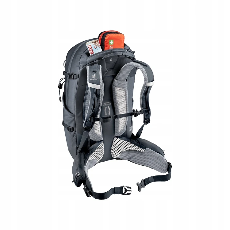 Plecak turystyczny Deuter Trail Pro 31 SL 20-40 l czarny