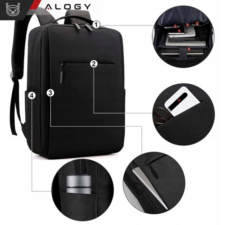 Plecak na laptopa Silver Monkey Business Backpack 15,6”
