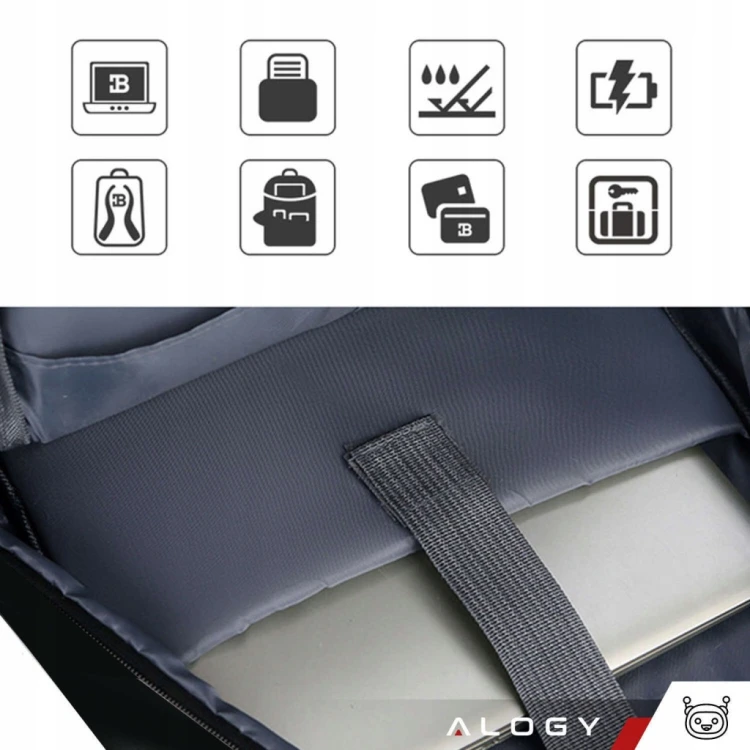 Plecak na laptopa Silver Monkey Business Backpack 15,6”