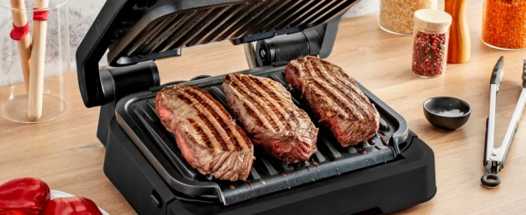 Grill elektryczny TEFAL Optigrill 2w1 GC772830 składany/rozkładany