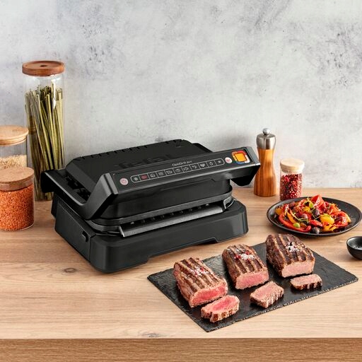Grill elektryczny TEFAL Optigrill 2w1 GC772830 składany/rozkładany