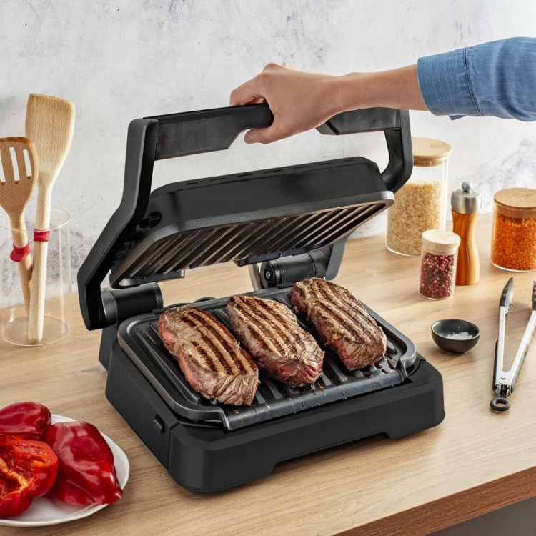 Grill elektryczny TEFAL Optigrill 2w1 GC772830 składany/rozkładany
