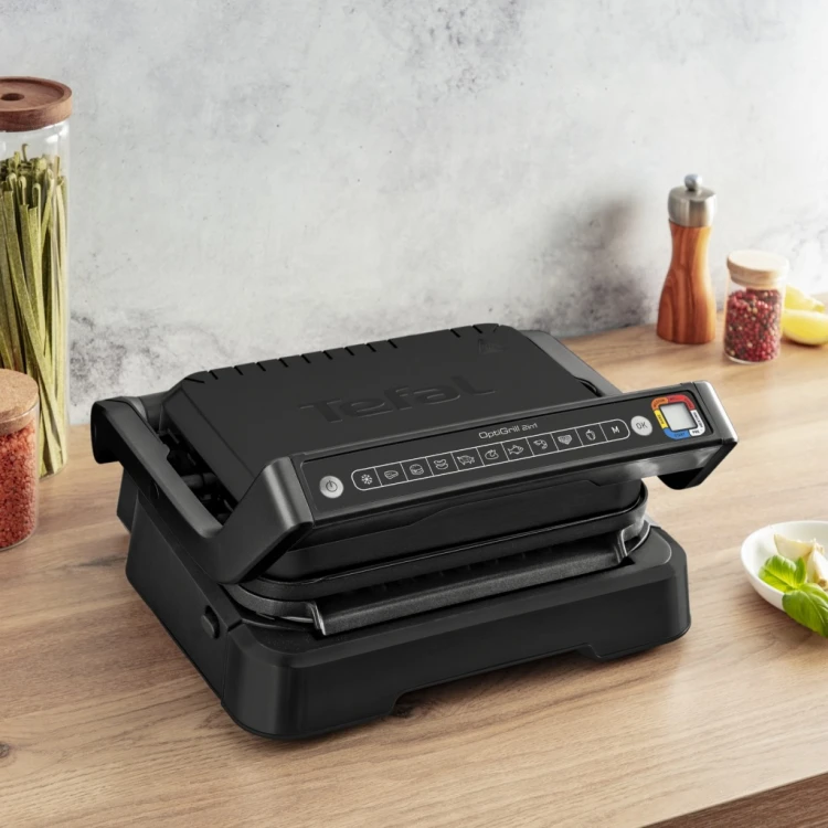 Grill elektryczny TEFAL Optigrill 2w1 GC772830 składany/rozkładany