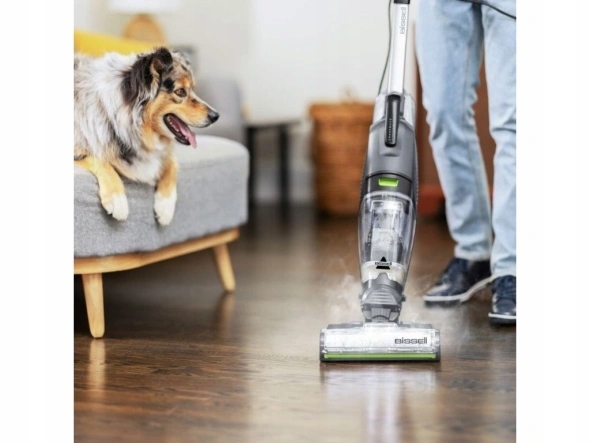 Odkurzacz pionowy Bissell Crosswave Hydrosteam Pet Select srebrny/szary