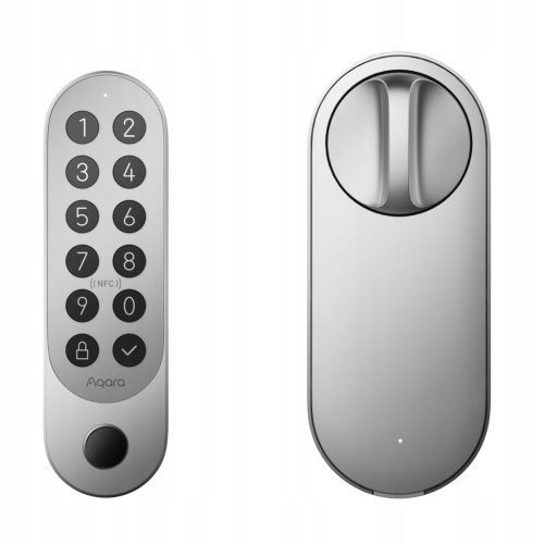 Inteligentny zamek do drzwi Aqara Smart Lock U200 Srebny HomeKit Thread NFC