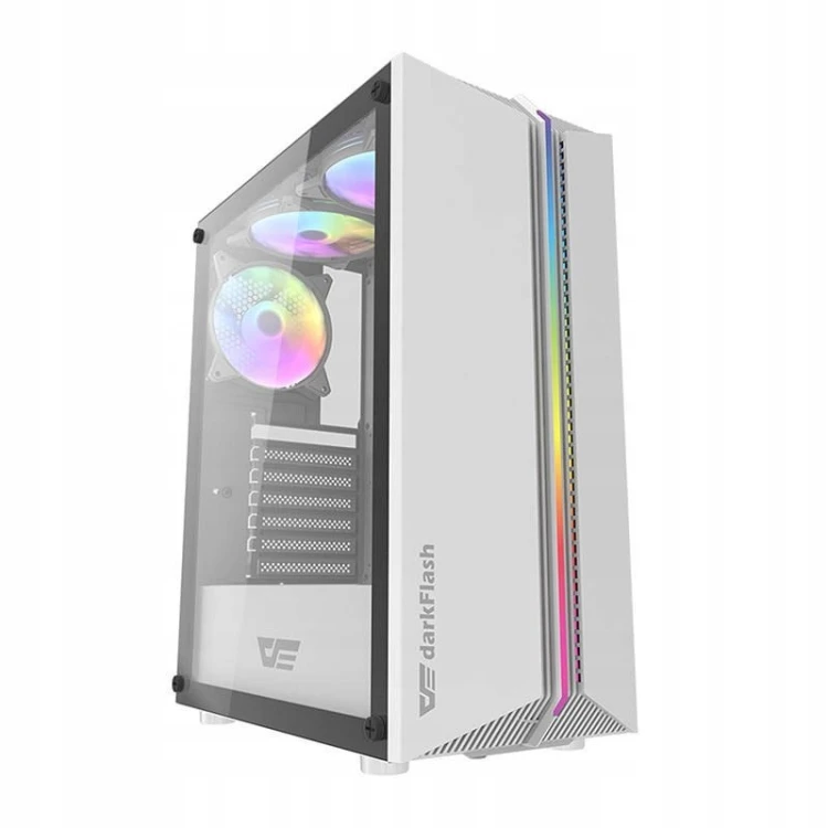 Obudowa do komputera DarkFlash DK151 LED White