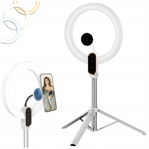 Lampa pierścieniowa RING LED do zdjęć filmów selfie makijażu ULANZI LT030