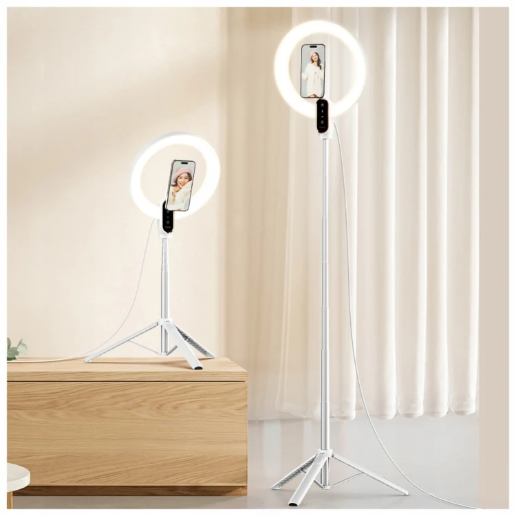 Lampa pierścieniowa RING LED do zdjęć filmów selfie makijażu ULANZI LT030