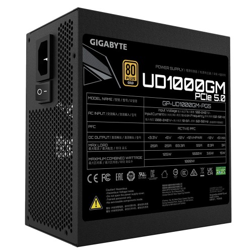 Zasilacz Gigabyte UD1000GM PG5 1000W ATX 3.0