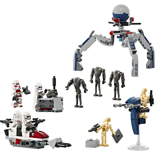 LEGO Star Wars 75372 Pakiet bojowy Clone Trooper i Battle Droid