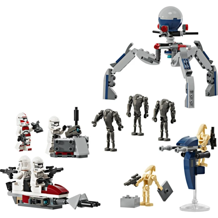 LEGO Star Wars 75372 Pakiet bojowy Clone Trooper i Battle Droid
