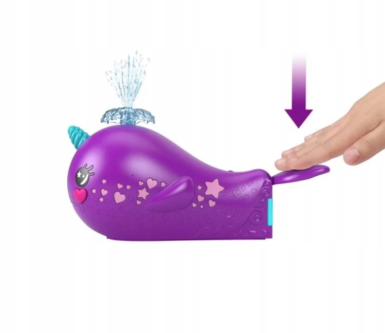 Mattel Polly Pocket Narwal Łódź podwodna HKV71