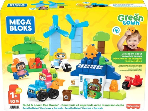 Klocki Mega Bloks HCG36 Ekodomek Zestaw klocków 92 szt.