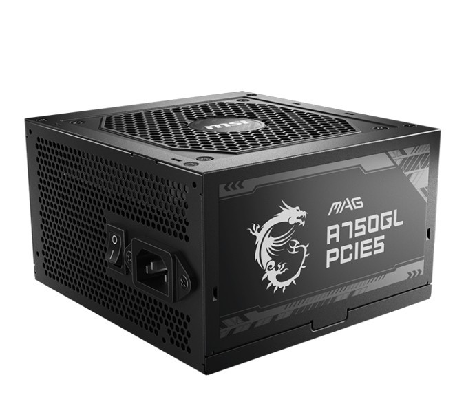 Zasilacz MSI MAG A750GL PCIE5 II 750 W 80 PLUS GOLD