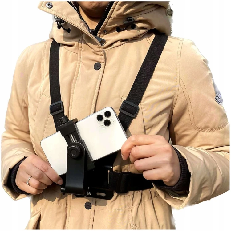 Szelki na klatkę piersiową Alogy Szelki do telefonu i kamery GoPro