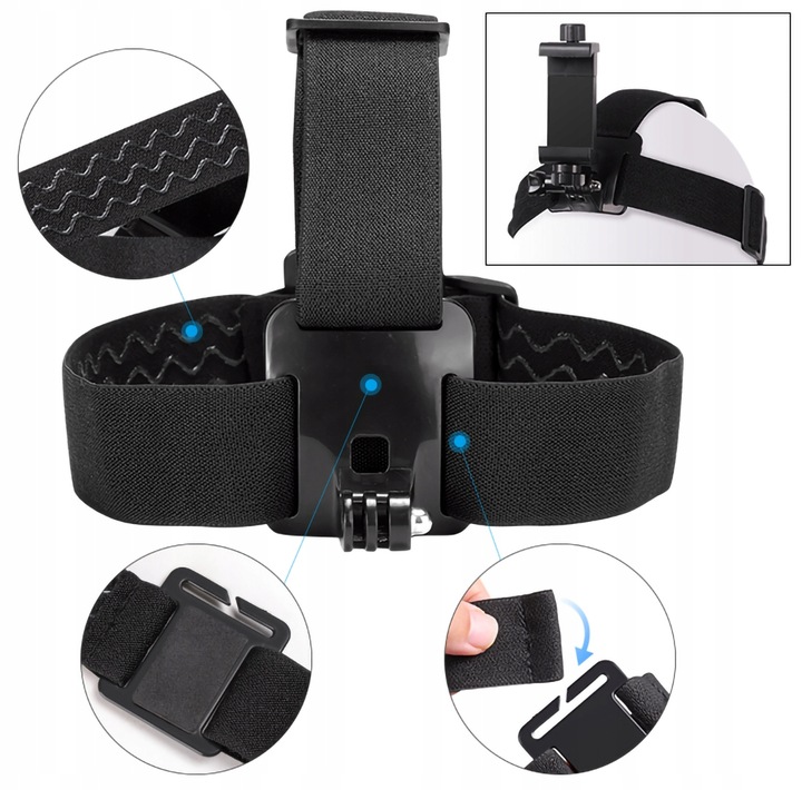 Szelki na klatkę piersiową Alogy Szelki do telefonu i kamery GoPro