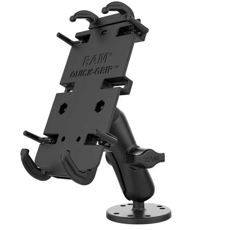 RAM Mount Uchwyt Motocyklowy Na Duży Telefon Quick-Grip XL z Kulą B 1"