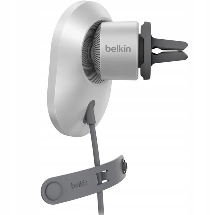 Uchwyt samochodowy Belkin MagSafe z ładowarką Qi2 15W - do kratki nawiewu