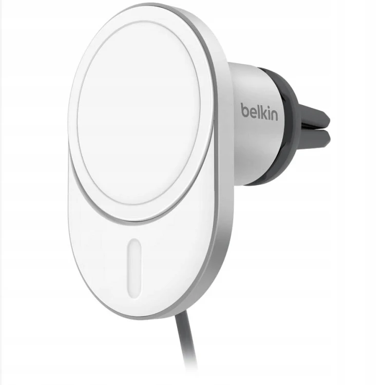 Uchwyt samochodowy Belkin MagSafe z ładowarką Qi2 15W - do kratki nawiewu