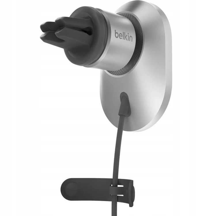 Uchwyt samochodowy Belkin MagSafe z ładowarką Qi2 15W - do kratki nawiewu