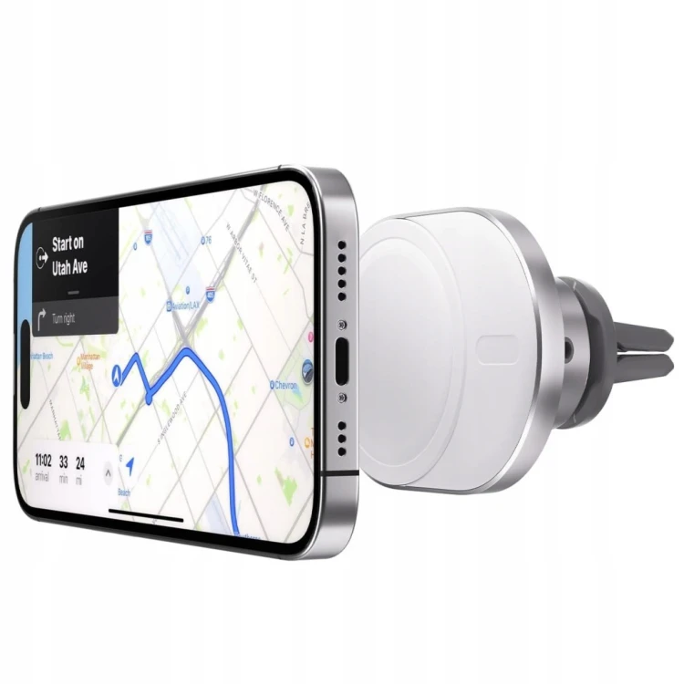 Uchwyt samochodowy Belkin MagSafe z ładowarką Qi2 15W - do kratki nawiewu