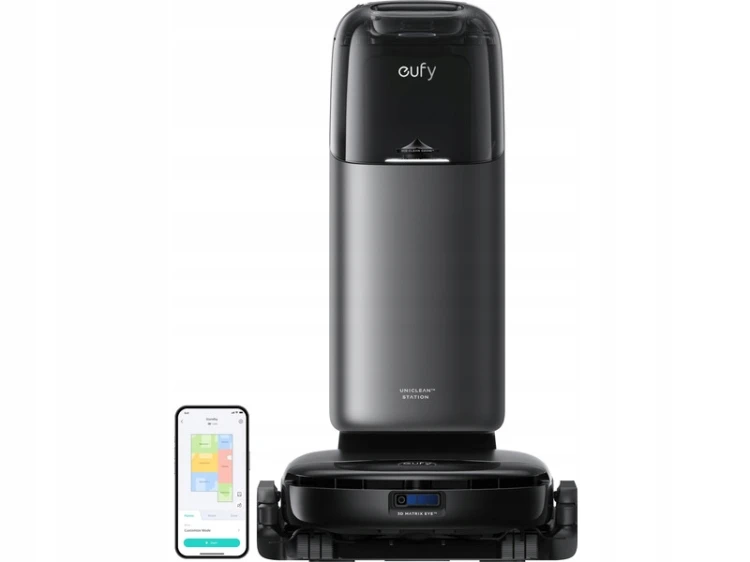 Robot sprzątający eufy S1 Pro Czarny mopujący z automatyczną bazą