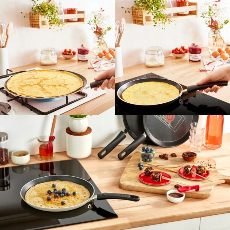 Patelnia do naleśników Tefal Dark Essential 25 cm