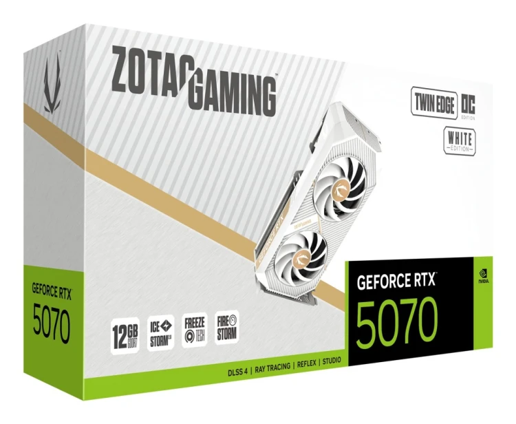 Karta graficzna ZOTAC GeForce RTX 5070 Twin Edge 12 GB