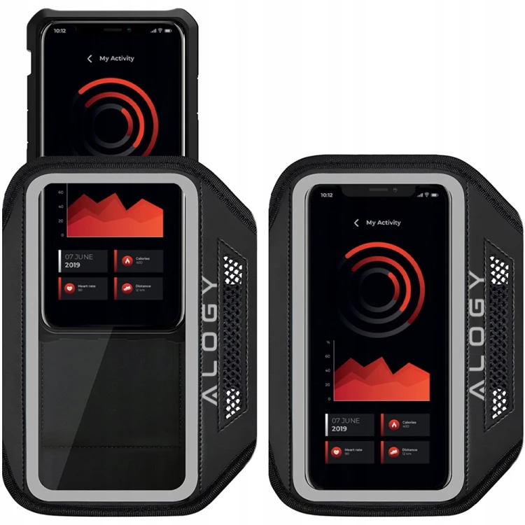 Etui do biegania na ramię do telefonu do 6.7" – wodoodporna opaska sportowa