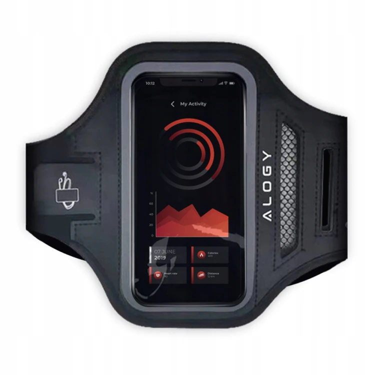 Etui do biegania na ramię do telefonu do 6.7" – wodoodporna opaska sportowa