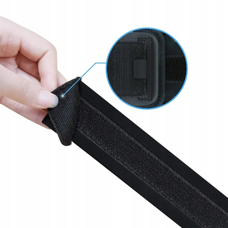 Etui do biegania na ramię do telefonu do 6.7" – wodoodporna opaska sportowa