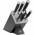 OUTLET Zestaw 5 noży w bloku samoostrzącym ZWILLING All*Star 33780-500-0 - srebrny