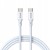 Kabel BWOO USB typ C - USB typ C 1 m biały