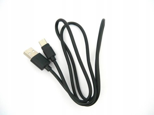 Kabel TelForceOne USB - USB typ C 1 m czarny