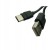 Kabel TelForceOne USB - USB typ C 1 m czarny