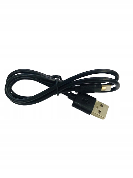 Kabel TelForceOne USB - USB typ C 1 m czarny