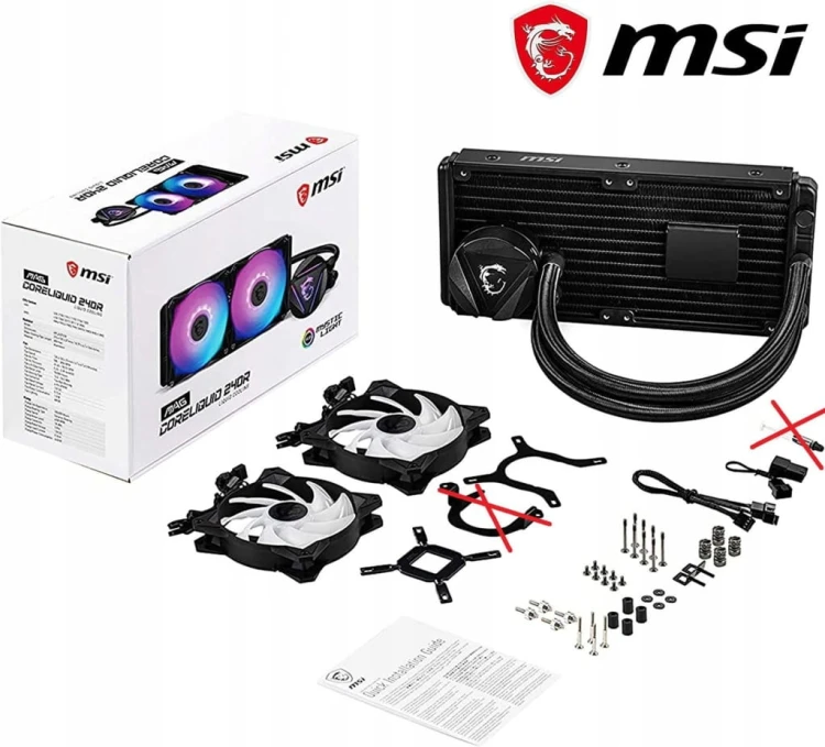 Chłodzenie MSI MAG Core Liquid 240R V2 2x120 L1700 ARGB
